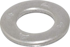 Value Collection - M8 Screw, Grade 316 Stainless Steel Standard Flat Washer - 8.4mm ID x 16mm OD, Plain Finish - Eagle Tool & Supply