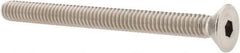 Value Collection - 1/4-20 UNC Hex Socket Drive, 82° Flat Screw - Grade 316 Stainless Steel, 3" OAL - Eagle Tool & Supply