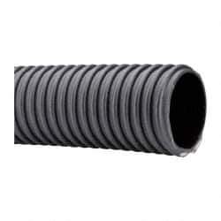 Continental ContiTech - 3" ID x 3.7" OD, 30 Max psi, 29 In. Hg, Dry Material Handling & Transfer Hose - Thermoplastic, -30 to 158°F, 7-1/2" Bend Radius, 100' Coil Length, Black - Eagle Tool & Supply