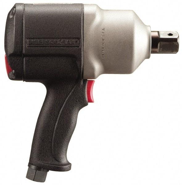 Ingersoll-Rand - 1" Drive, 5,200 RPM, 1,450 Ft/Lb Torque Impact Wrench - Pistol Grip Handle, 1,050 IPM, 60 CFM, 3/8" NPT Inlet - Eagle Tool & Supply