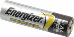 Ability One - Size AA, Alkaline, Standard Battery - 1.5 Volts, Button Tab Terminal - Eagle Tool & Supply