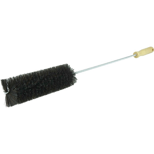 Radiator Brush, Twisted-in-wire Wood Handle, Black Horsehair Fill - Eagle Tool & Supply