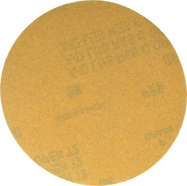 Made in USA - 5" Diam, 80 Grit, Aluminum Oxide Hook & Loop Disc - Medium Grade, Coated, C Weight Paper Backing, - Eagle Tool & Supply