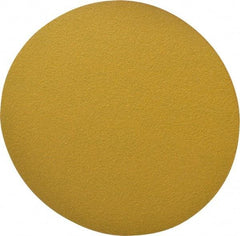 Made in USA - 5" Diam, 100 Grit, Aluminum Oxide Hook & Loop Disc - Fine Grade, Coated, C Weight Paper Backing, - Eagle Tool & Supply