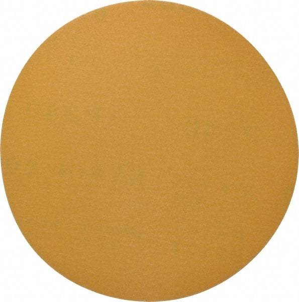 Made in USA - 5" Diam, 240 Grit, Aluminum Oxide Hook & Loop Disc - Very Fine Grade, Coated, C Weight Paper Backing, - Eagle Tool & Supply