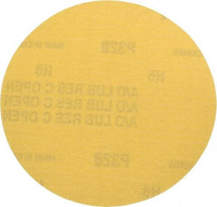 Made in USA - 5" Diam, 320 Grit, Aluminum Oxide Hook & Loop Disc - Extra Fine Grade, Coated, C Weight Paper Backing, - Eagle Tool & Supply