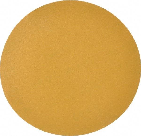 Made in USA - 6" Diam, 150 Grit, Aluminum Oxide Hook & Loop Disc - Very Fine Grade, Coated, C Weight Paper Backing, - Eagle Tool & Supply