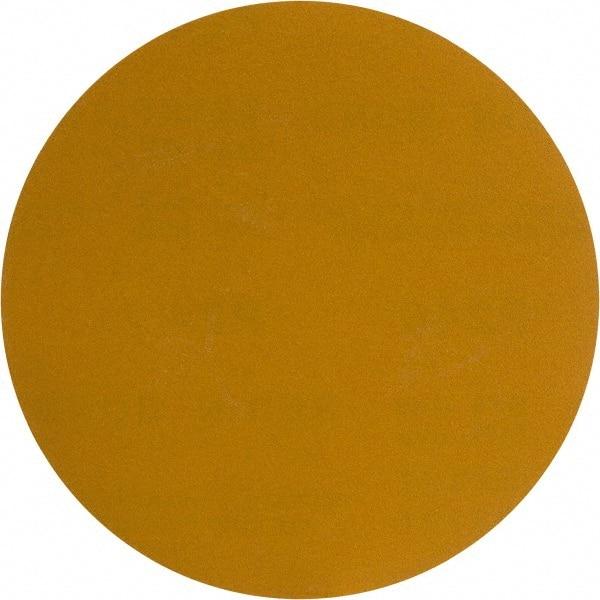 Made in USA - 6" Diam, 240 Grit, Aluminum Oxide Hook & Loop Disc - Very Fine Grade, Coated, C Weight Paper Backing, - Eagle Tool & Supply