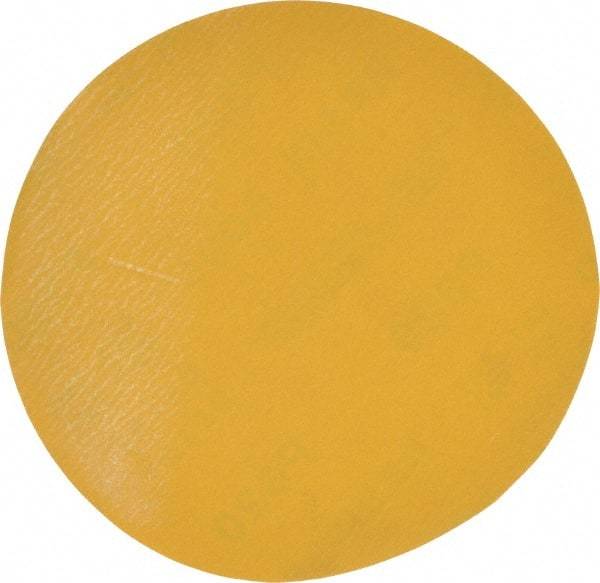 Made in USA - 6" Diam, 320 Grit, Aluminum Oxide Hook & Loop Disc - Extra Fine Grade, Coated, C Weight Paper Backing, - Eagle Tool & Supply