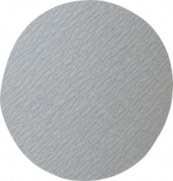 Made in USA - 5" Diam, 220 Grit, Silicon Carbide Hook & Loop Disc - Very Fine Grade, Coated, B Weight Paper Backing, - Eagle Tool & Supply