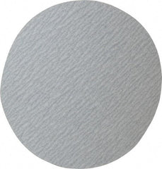 Made in USA - 5" Diam, 220 Grit, Silicon Carbide Hook & Loop Disc - Very Fine Grade, Coated, B Weight Paper Backing, - Eagle Tool & Supply