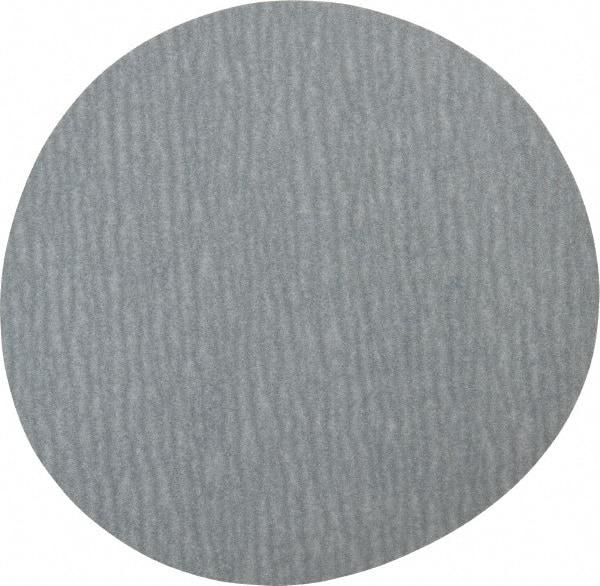 Made in USA - 5" Diam, 320 Grit, Silicon Carbide Hook & Loop Disc - Extra Fine Grade, Coated, B Weight Paper Backing, - Eagle Tool & Supply