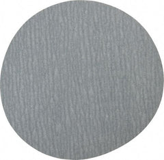 Made in USA - 5" Diam, 320 Grit, Silicon Carbide Hook & Loop Disc - Extra Fine Grade, Coated, B Weight Paper Backing, - Eagle Tool & Supply