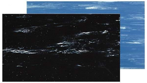 Wearwell - 3' Long x 2' Wide, Dry Environment, Anti-Fatigue Matting - Blue, Vinyl with Nitrile Blend Base, Beveled on 4 Sides - Eagle Tool & Supply