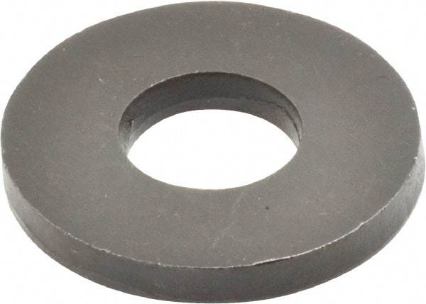 Jergens - 3/4" Screw, Case Hardened Steel USS/SAE Flat Washer - 13/16" ID x 2" OD, 1/4" Thick, Black Oxide Finish - Eagle Tool & Supply