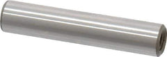 Jergens - 1/4" Diam x 1-1/4" Pin Length Alloy Steel Pull Out Dowel Pin - C 47-58 & C 60-64 (Surface) Hardness, 1 Beveled & 1 Threaded End - Eagle Tool & Supply