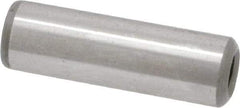 Jergens - 5/16" Diam x 1" Pin Length Alloy Steel Pull Out Dowel Pin - C 47-58 & C 60-64 (Surface) Hardness, 1 Beveled & 1 Threaded End - Eagle Tool & Supply