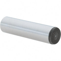 Jergens - 5/16" Diam x 1-1/4" Pin Length Alloy Steel Pull Out Dowel Pin - C 47-58 & C 60-64 (Surface) Hardness, 1 Beveled & 1 Threaded End - Eagle Tool & Supply