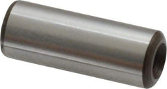 Jergens - 3/8" Diam x 1" Pin Length Alloy Steel Pull Out Dowel Pin - C 47-58 & C 60-64 (Surface) Hardness, 1 Beveled & 1 Threaded End - Eagle Tool & Supply