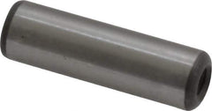 Jergens - 3/8" Diam x 1-1/4" Pin Length Alloy Steel Pull Out Dowel Pin - C 47-58 & C 60-64 (Surface) Hardness, 1 Beveled & 1 Threaded End - Eagle Tool & Supply