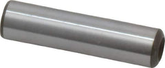 Jergens - 3/8" Diam x 1-1/2" Pin Length Alloy Steel Pull Out Dowel Pin - C 47-58 & C 60-64 (Surface) Hardness, 1 Beveled & 1 Threaded End - Eagle Tool & Supply