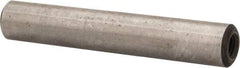 Jergens - 3/8" Diam x 2-1/4" Pin Length Alloy Steel Pull Out Dowel Pin - C 47-58 & C 60-64 (Surface) Hardness, 1 Beveled & 1 Threaded End - Eagle Tool & Supply