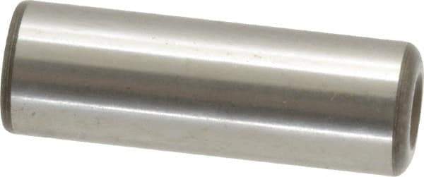 Jergens - 1/2" Diam x 1-1/2" Pin Length Alloy Steel Pull Out Dowel Pin - C 47-58 & C 60-64 (Surface) Hardness, 1 Beveled & 1 Threaded End - Eagle Tool & Supply