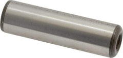 Jergens - 1/2" Diam x 1-3/4" Pin Length Alloy Steel Pull Out Dowel Pin - C 47-58 & C 60-64 (Surface) Hardness, 1 Beveled & 1 Threaded End - Eagle Tool & Supply