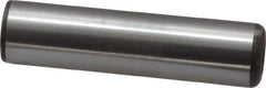 Jergens - 1/2" Diam x 2" Pin Length Alloy Steel Pull Out Dowel Pin - C 47-58 & C 60-64 (Surface) Hardness, 1 Beveled & 1 Threaded End - Eagle Tool & Supply