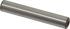 Jergens - 1/2" Diam x 3" Pin Length Alloy Steel Pull Out Dowel Pin - C 47-58 & C 60-64 (Surface) Hardness, 1 Beveled & 1 Threaded End - Eagle Tool & Supply