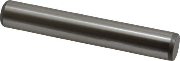 Jergens - 5/8" Diam x 4" Pin Length Alloy Steel Pull Out Dowel Pin - C 47-58 & C 60-64 (Surface) Hardness, 1 Beveled & 1 Threaded End - Eagle Tool & Supply