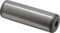 Jergens - 1" Diam x 3" Pin Length Alloy Steel Pull Out Dowel Pin - C 47-58 & C 60-64 (Surface) Hardness, 1 Beveled & 1 Threaded End - Eagle Tool & Supply