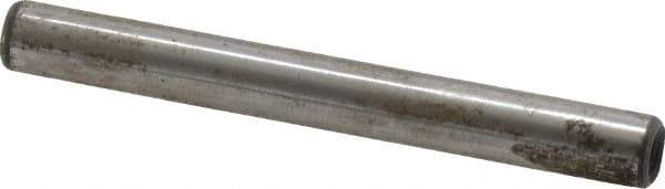 Jergens - 1/4" Diam x 2-1/4" Pin Length Alloy Steel Pull Out Dowel Pin - C 47-58 & C 60-64 (Surface) Hardness, 1 Beveled & 1 Threaded End - Eagle Tool & Supply
