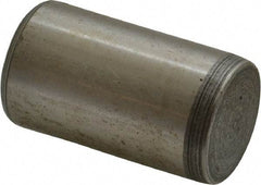 Jergens - 1" Diam x 1-3/4" Pin Length Alloy Steel Pull Out Dowel Pin - C 47-58 & C 60-64 (Surface) Hardness, 1 Beveled & 1 Threaded End - Eagle Tool & Supply
