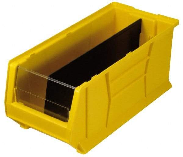 Quantum Storage - 23.9" Wide x 9" High, Black Bin Divider - Use with Quantum Storage Systems - QUS 951 - Eagle Tool & Supply