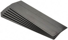 Quantum Storage - 23.9" Wide x 7" High, Black Bin Divider - Use with Quantum Storage Systems - QUS 952 - Eagle Tool & Supply