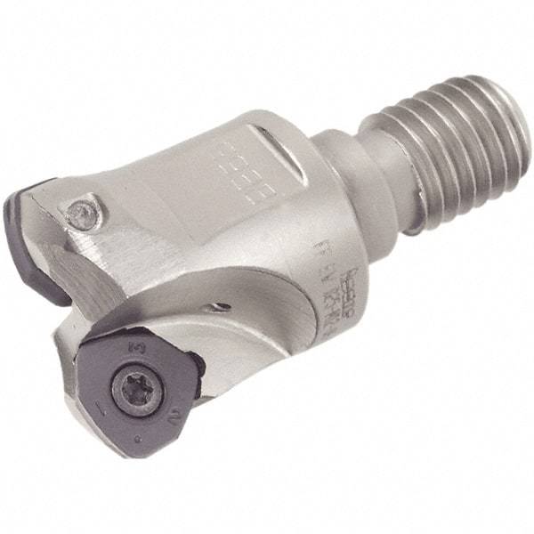 Iscar - 32mm Cut Diam, 0.059" Max Depth, M16 Modular Connection Indexable High-Feed End Mill - Screw Holding Method, FF WOMT/WOCT, FF WOMW Insert, FF EW-M Toolholder, Through Coolant - Eagle Tool & Supply