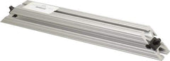 80/20 Inc. - 1-1/2" Wide, 12" High, Open Shelving 45° Support Bracket - Aluminum, Use with Series 15 - 1515 Extrusion - Eagle Tool & Supply