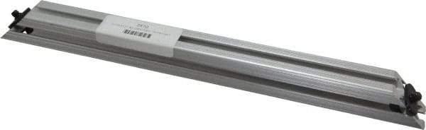 80/20 Inc. - 1" Wide, 12" High, Open Shelving 45° Support Bracket - Aluminum, Use with Series 10 - 1010 Extrusion - Eagle Tool & Supply