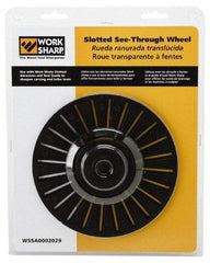 Work Sharp - 6 Inch Outside Diameter Slotted Wheel - Work Sharp 3000 Machine Compatible - Eagle Tool & Supply