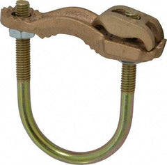 Thomas & Betts - 4 to 4/0 AWG Compatible U-bolt Rod Clamp - Bronze, CSA Certified, UL File E3060, UL Listed - Eagle Tool & Supply