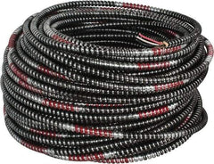 AFC CABLE - THHN, 14 AWG, 15 Amp, 250' Long, Solid Core, 3 Strand Building Wire - Black, Thermoplastic Insulation - Eagle Tool & Supply