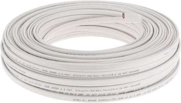 Southwire - NM-B, 14 AWG, 15 Amp, 250' Long, Stranded Core, 1 Strand Building Wire - White, PVC Insulation - Eagle Tool & Supply