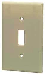 Leviton - Wall Plates Wall Plate Type: Blank Wall Plate Color: Ivory - Eagle Tool & Supply