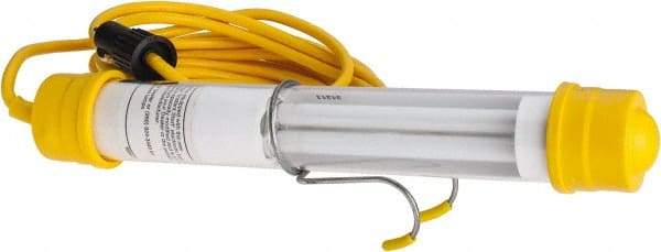 Made in USA - 12 Volt, 13 Watt, Yellow Fluorescent Work Lights - 1 Amps, 18/2 Wire Gage, PL/13 Special Lamp - Eagle Tool & Supply