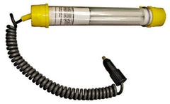 Made in USA - 12 Volt, 13 Watt, Black Fluorescent Work Lights - 1 Amps, 18/2 Wire Gage, PL/13 Special Lamp - Eagle Tool & Supply