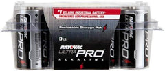 Rayovac - Size D, Alkaline, 12 Pack, Standard Battery - 1.5 Volts, Button Tab Terminal - Eagle Tool & Supply