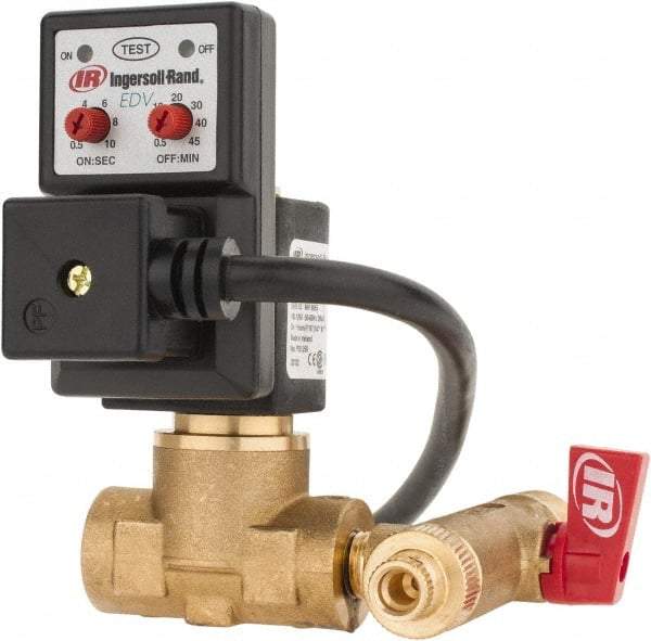 Ingersoll-Rand - Electronic Condensate Drain Valve - 110/120V - Eagle Tool & Supply