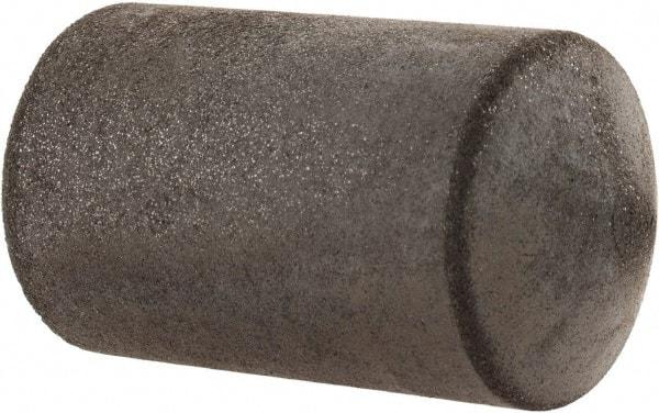 Made in USA - 1" Max Diam x 1-3/4" Long, Cone, Rubberized Point - Medium Grade, Silicon Carbide, 1/4" Arbor Hole, Unmounted - Eagle Tool & Supply