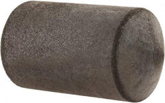 Made in USA - 1" Max Diam x 1-3/4" Long, Cone, Rubberized Point - Medium Grade, Silicon Carbide, 1/4" Arbor Hole, Unmounted - Eagle Tool & Supply